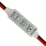 LED Ovladač kabelový 12A, 3 tlačítka, AMPUL.EU