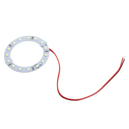 LED kroužek průměr 100mm - Bílý, AMPUL.EU