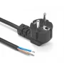 Power cable with type E plug (Schuko CEE 7/7).