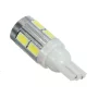 LED 10x 5630 SMD socket T10, W5W - White, AMPUL.eu