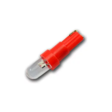 T5, 5mm LED - Červená, AMPUL.EU