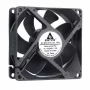 Fan size 92x92x25mm (90mm) with operating voltage 110-240V AC.