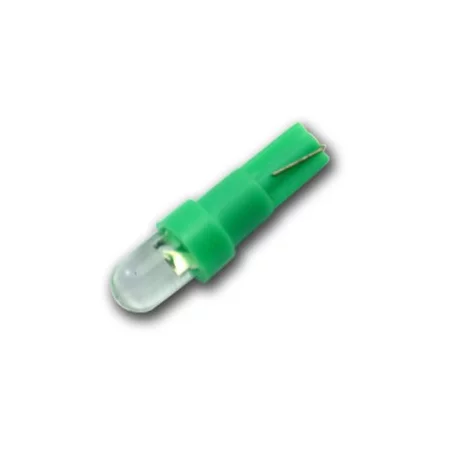 T5, 5mm LED - Zelená, AMPUL.EU