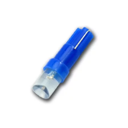 T5, 5mm LED recessed headlight - Blue, AMPUL.eu