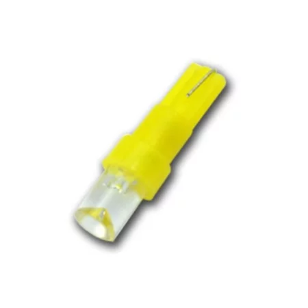 T5, 5mm LED prepadnuté čelo - Žltá, AMPUL.EU