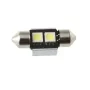 LED 2x 5050 SMD SUFIT alumínium hűtő, CANBUS - 31mm, fehér