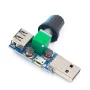 Regulátor otáček USB ventilátoru, 5V, AMPUL.eu