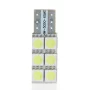 LED 6x 5050 SMD socket T10, W5W - White, AMPUL.eu