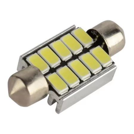 LED 10x 5630 SMD SUFIT Aluminium cooling, CANBUS - 36mm, White