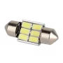 LED 6x 5730 SMD SUFIT Aluminium cooling, CANBUS - 31mm, White