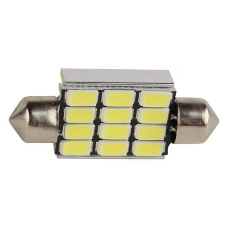 LED 12x 5630 SMD SUFIT Aluminium cooling, CANBUS - 39mm, White