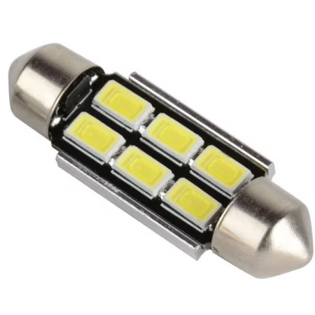 LED 6x 5630 SMD SUFIT Aluminium cooling, CANBUS - 39mm, White