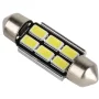 LED 6x 5630 SMD SUFIT Aluminium cooling, CANBUS - 39mm, White