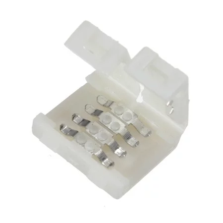 Spojka pre LED pásiky, 4-pin, 10mm, AMPUL.EU