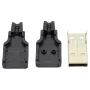 USB type A cable connector, male, AMPUL.EU