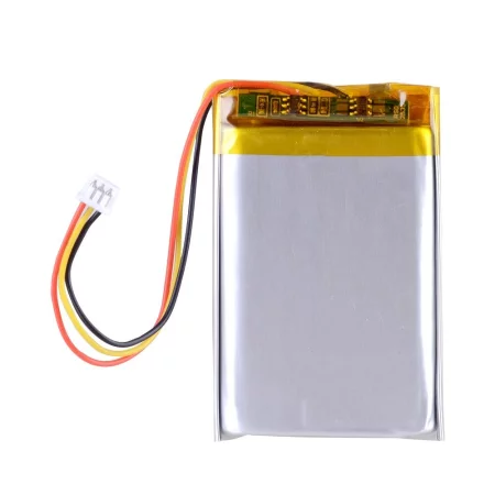 Li-Pol battery 800mAh, 3.7V, 652540, 3pin, AMPUL.eu