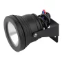 LED Spotlight waterproof black 12V, 10W, white, AMPUL.EU