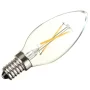 LED bulb AMPSM02 Filament, E14 2W, white, AMPUL.eu