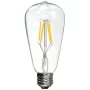 LED bulb AMPST64 Filament, E27 4W, warm white, AMPUL.eu