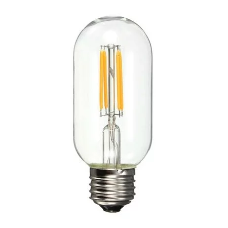 LED žiarovka AMPT45 Filament, E27 4W, teplá biela, AMPUL.EU