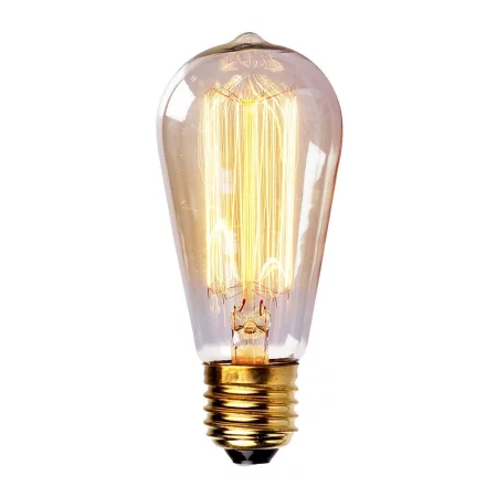 Design retro light bulb Edison T1 60W, socket E27, AMPUL.EU