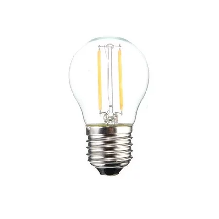 LED žiarovka AMPF02 Filament, E27 2W, teplá biela, AMPUL.EU