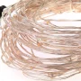Řetěz LED kapkový 10 metrů, růžový, AMPUL.eu