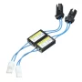Resistor for T10 LED car bulbs, pair (eliminates a broken bulb