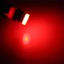 1W COB LED s paticí T10, W5W - Červená, AMPUL.eu