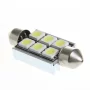LED 6x 5050 SMD SUFIT Aluminium cooling, CANBUS - 39mm, White