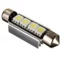 LED 4x 5050 SMD SUFIT alumínium hűtő, CANBUS - 42mm, fehér