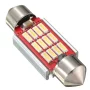 LED 12x 4014 SMD SUFIT Hlinikové chlazení, CANBUS - 36mm, Bílá