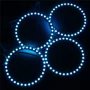 LED kroužky průměr 90mm - RGB sada s infra ovladačem, AMPUL.eu