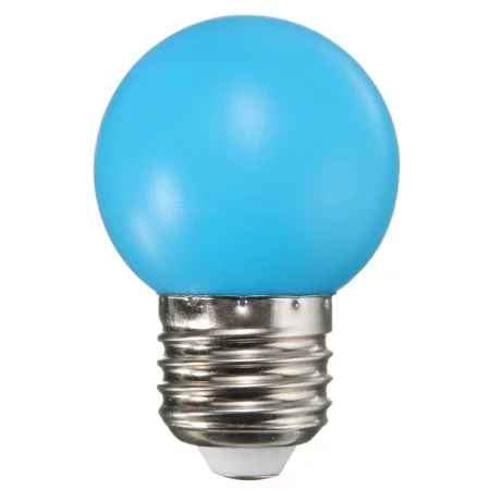 LED žárovka dekorační 1W, modrá, AMPUL.eu