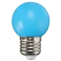 LED žárovka dekorační 1W, modrá, AMPUL.eu