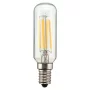 LED žárovka AMPSP04 Filament, E14 4W, teplá bílá, AMPUL.eu