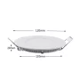 LED ceiling luminaire for plasterboard round 6W, daylight white