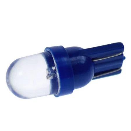 LED 10mm pätice T10, W5W - Modrá, AMPUL.EU