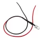 LED 5mm with resistor, 20cm, Warm white, AMPUL.EU