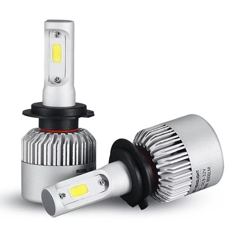 Químico Sinceridad escalada Juego de bombillas LED para coche con casquillo H7, LED