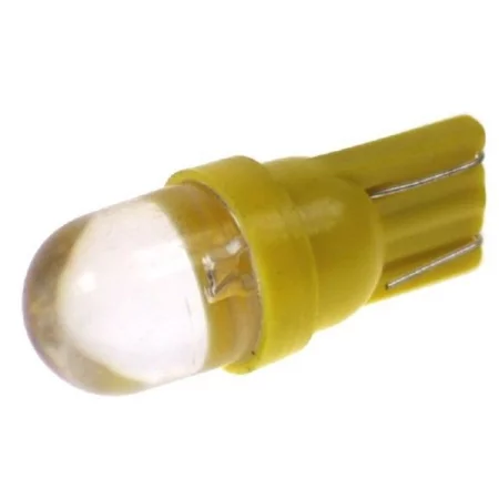 LED 10mm pätice T10, W5W - Žltá, AMPUL.EU