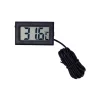Digital thermometer with external number 1 meter long. Temperature range -50°C - 110°C.