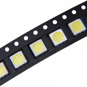 30 Stück 5050 RGB SMD LED + Pol Rot-Grün-Blau /steuerbar/ gemeinsame Anode 